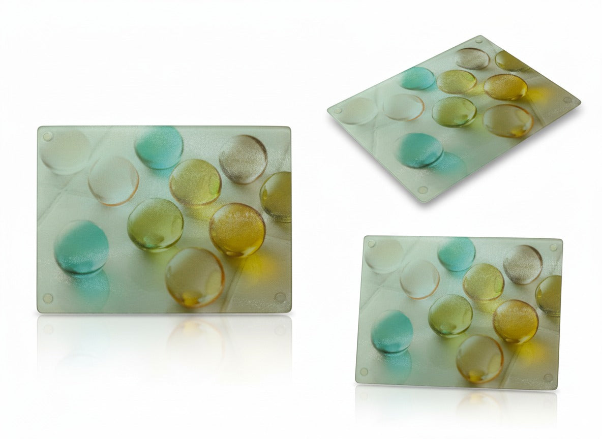 Colorful Marble Bubble Design