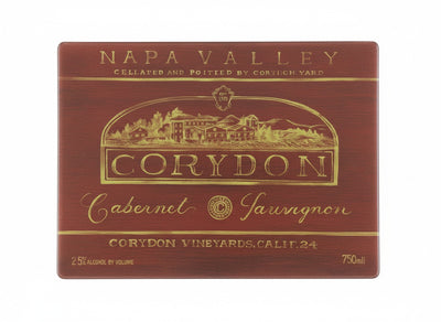 Napa Valley Wine Cutting Board