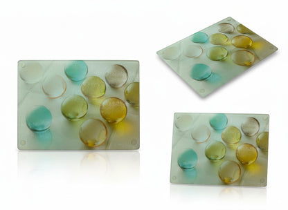 Colorful Marble Bubble Design