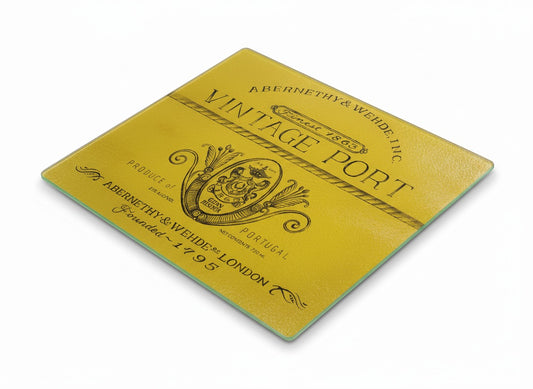 Vintage Port Wine Label Design